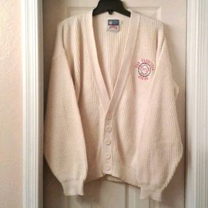 Men's San Francisco 49ers sweater.